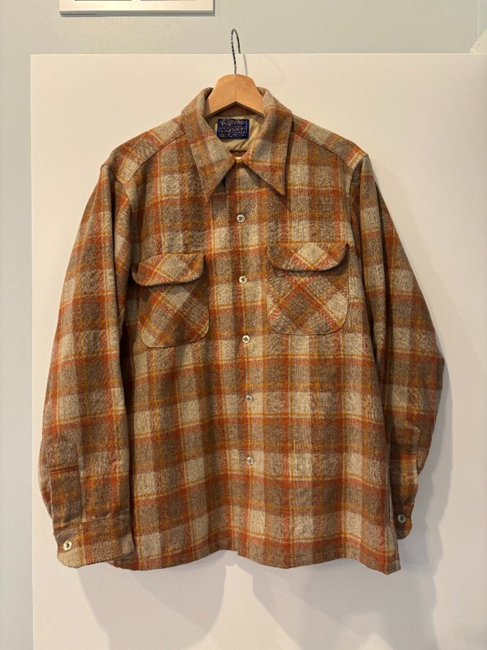 Vintage Pendleton wool flannel - Men's M